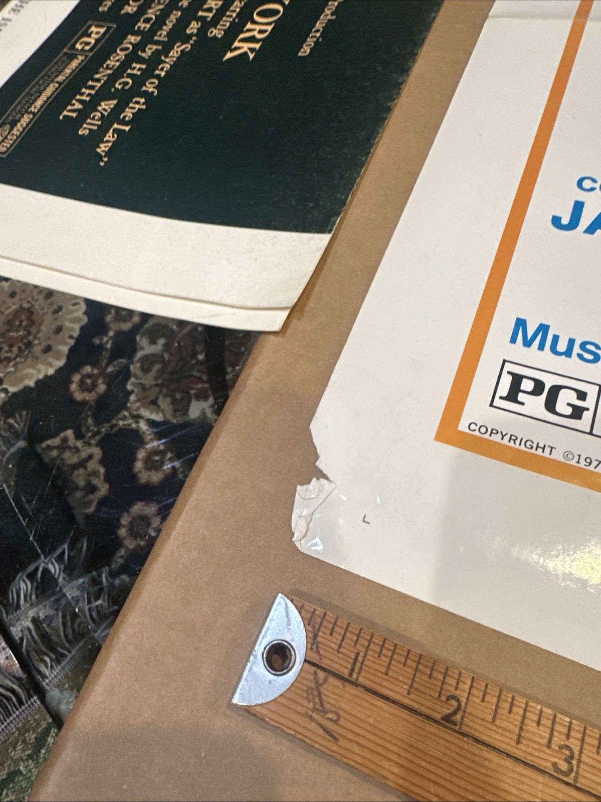 The Mechanic [1972] Charles Bronson ORIGINAL movie poster FREE SHIP