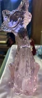 Fenton molded Alley cat  excellent condition. The color is Beautiful Pink