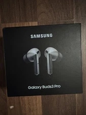 SAMSUNG Galaxy Buds 3 Pro AI Wireless Bluetooth Earbuds-Silver-SM-R630-Brand New