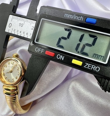 Very RARE Vintage Joan Rivers Omega  Watch Classic Vintage Joan Rivers Gold Omega Coil Watch Bracelet  main image 3