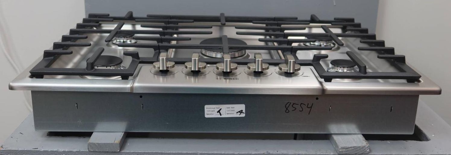 Bosch 800 Series 30" SS 5 Sealed Burner OptiSim Burner Gas Cooktop NGM8056UC eBay