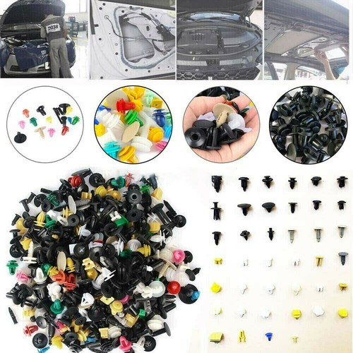 500Pcs Auto Car Mixed Fastener Clip Bumper Fender Trim Plastic Rivet Door Panel - Bild 12 von 17