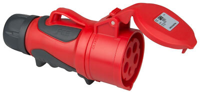 16A CEE Kupplung IP44/54 5-polig 400V GRIP PCE 2153-6 #833