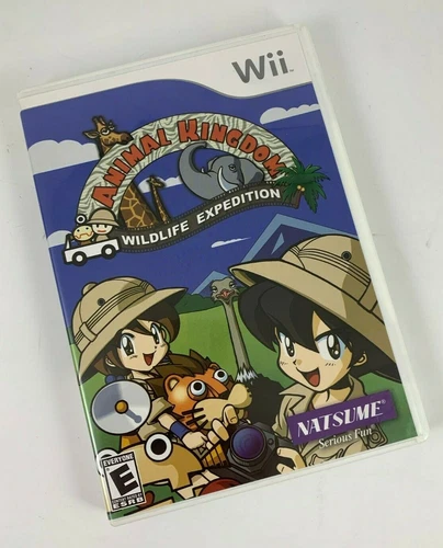Animal Kingdom: Wildlife Expedition for Nintendo Wii Complete Free Shipping!