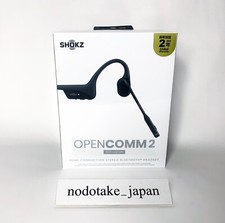 Shokz OpenComm2 2025 Upgrade Business Earphones Bone Conduction Black