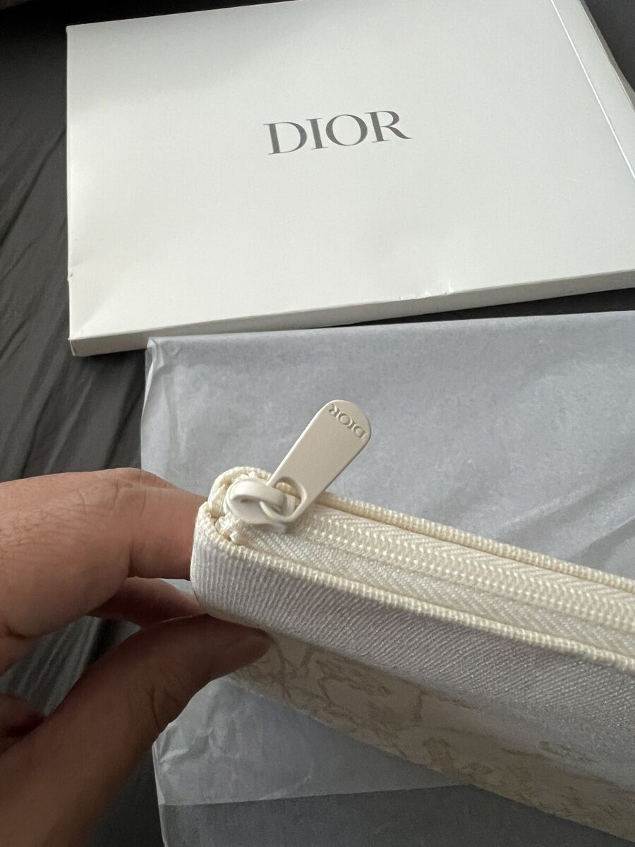 DIOR BEAUTY Floral Print Zipper Pouch Pochette Carryall DIOR BEAUTY Floral Print Zipper Pouch Pochette Carryall