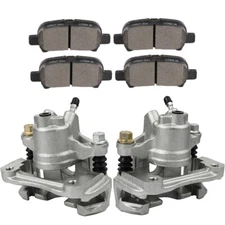 Rear Brake Calipers And Ceramic Pads For 02-06 Toyota Camry 04-08 Toyota Solara