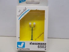 VIESSMANN-#6502-DOUBLE STREET LIGHTS ~N-SCALE