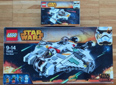 Lego Star Wars 75053 & 75048 THE GHOST & THE PHANTOM - 100% + Sabine Wren GRATIS