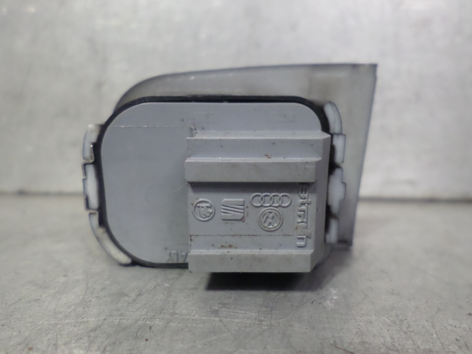 AUDI TT MK1 8N 9806 ELECTRIC WING MIRROR SWITCH + ALLOY KNOB COVER