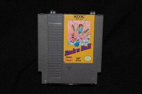 Rock 'N' Ball NES Nintendo Authentic Tested Works! Cart Only! Pinball