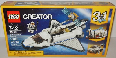 NEW: Lego Space Shuttle Explorer 31066 Creator Factory Sealed - - FREE SHIPPING