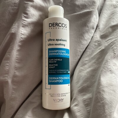 VICHY Dercos Ultra-Beruhigendes Shampoo 200ml normales bis fettiges Haar & empfindliche Kopfhaut