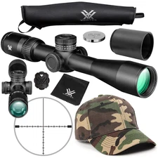 Vortex Optics VPR-31502 Viper HD 3-15x44 SFP VMR-3 MOA Riflescope w/ Free CF Hat