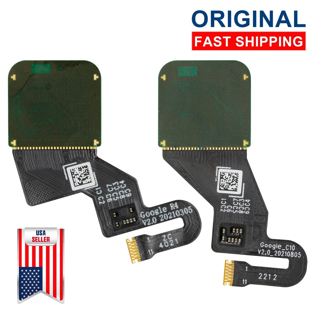 GooglePixel9a128GBPorcelain SIMフリー純正ケーブル OEM Fingerprint Sensor Scanner Flex Cable Replace For Google Pixel