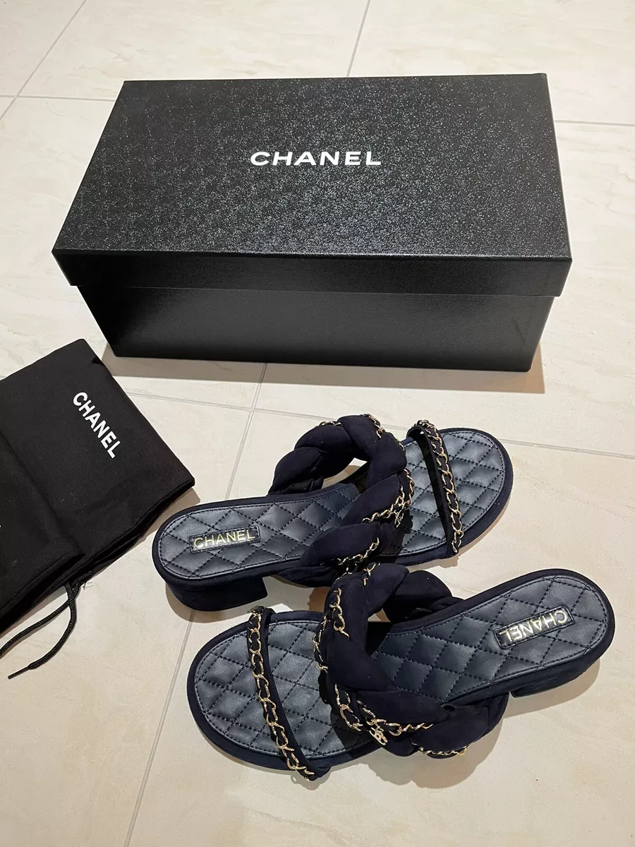 Chanel sandals hotsell uk