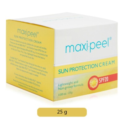 Maxi-Peel Sonnenschutzcreme 25g - portofrei und Verpackung