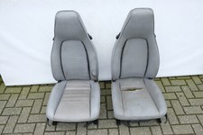 Porsche 911 964 Front Seats 2 Pieces With Rails For Overhauling