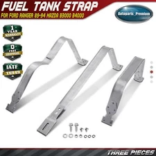 3x Fuel Tank Strap for Ford Ranger 1989-1994 Mazda B2300 B3000 B4000 1994 Petrol