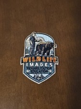 Rehabilitation Education Wildlife Images Brown Bear Iron On Patch Oregon USA