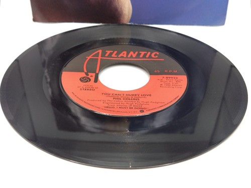 45- Phil Collins-You Can't Hurry Love-Atlantic 7-89933- 1982 Picture Sleeve LP - Picture 2 of 7