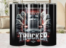 20oz Tumbler,Trucker,Truck Driver Life, Coffee Cup,Travel Cup, Mugs