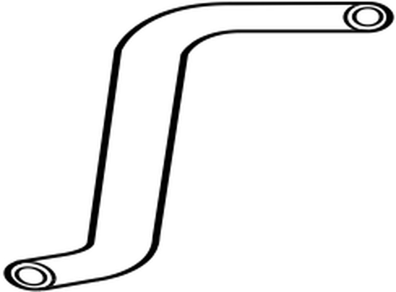 16572-0S011 Toyota Hose, radiator, outlet 165720S011, New Genuine  