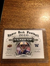 2011 Upper Deck Football Class of 2010 # CO18 Jake Locker