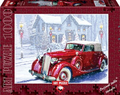 Vintage Car 1000 Piece Puzzle - The Macneil Studio