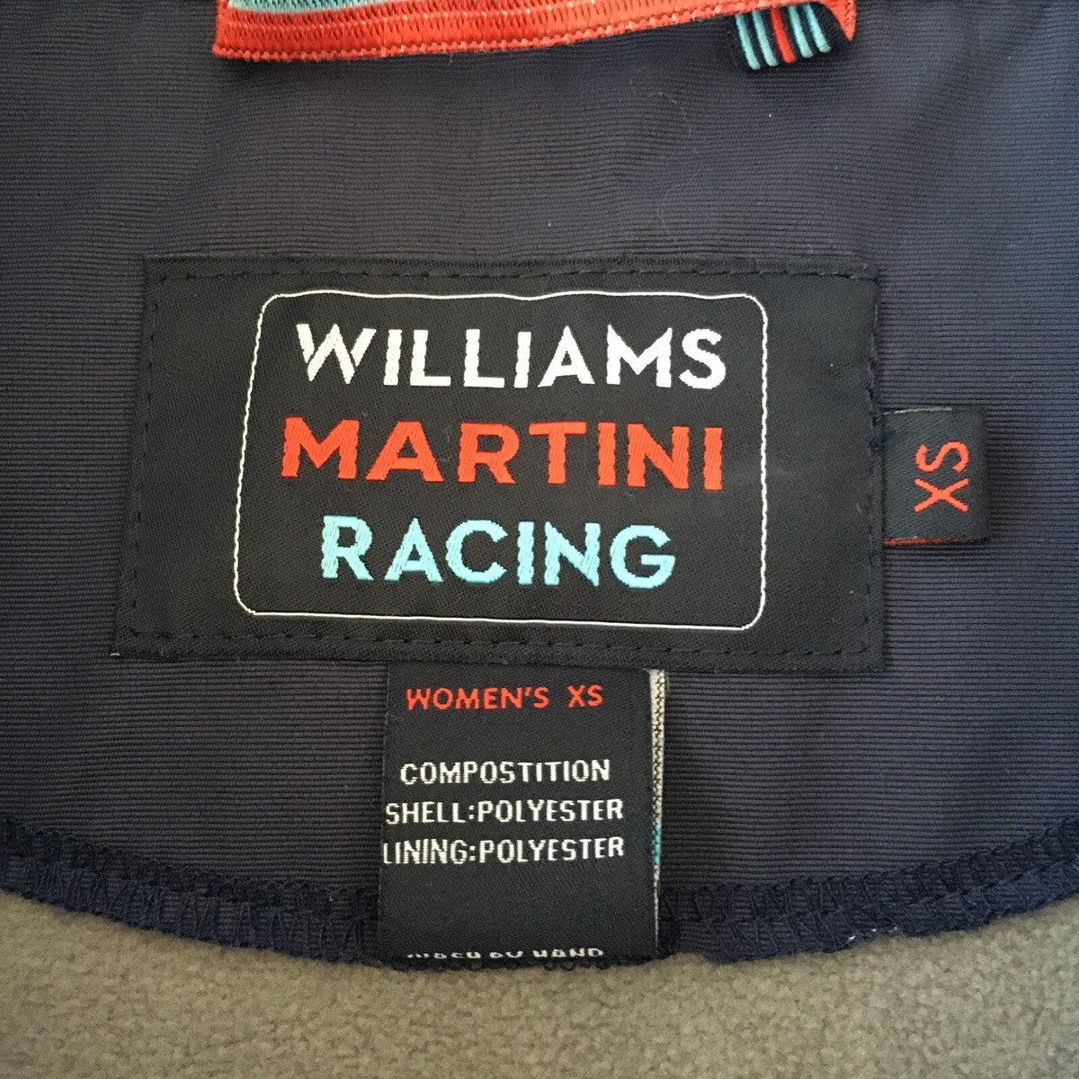 Randstad Williams Martini Racing F1 Formula One womens Randstad Williams Martini Racing F1 Formula One womens