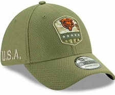 Chicago Bears Salute to Service Sideline Flex Fit Hat