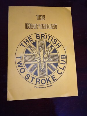 THE INDEPENDENT MARCH/APRIL 2001 - BRITISH TWO-STROKE CLUB MAGAZINE