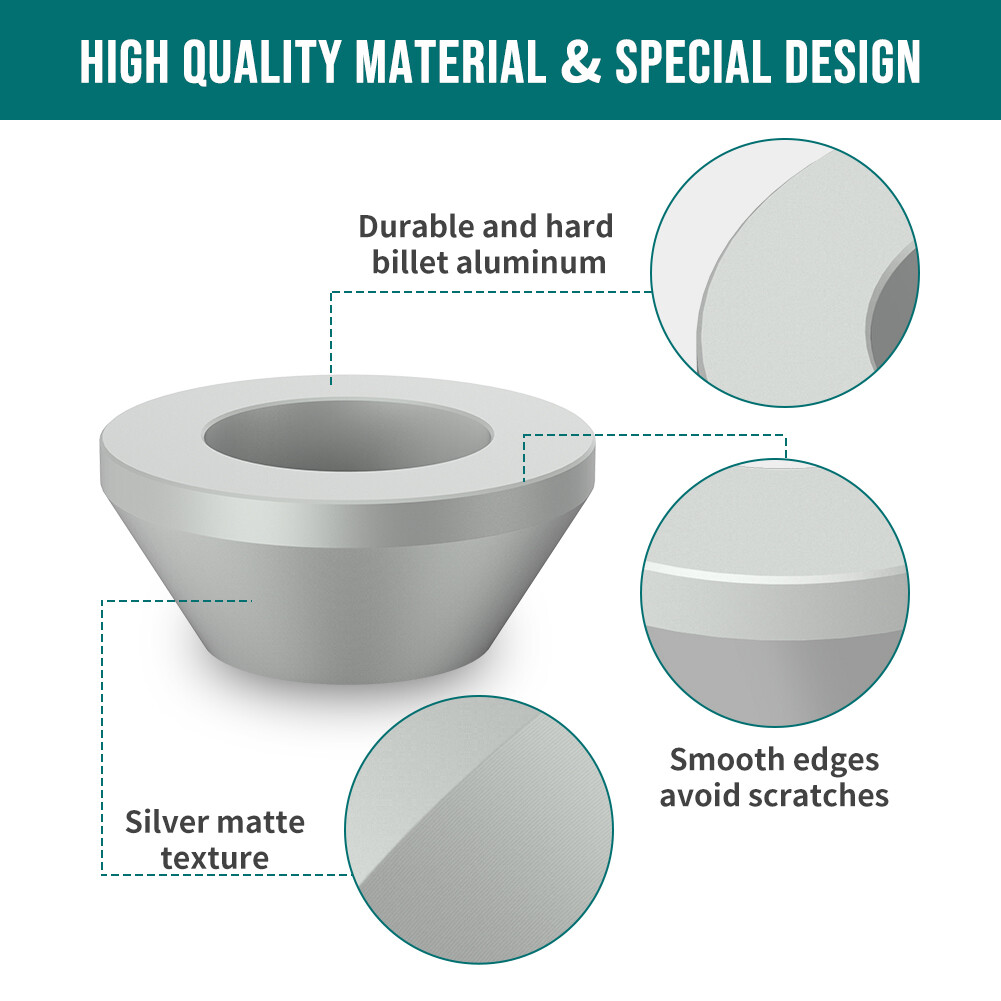 Aluminum Manual Tire Changer Centering Cone 1.67" Center Post Car Truck Ultimate