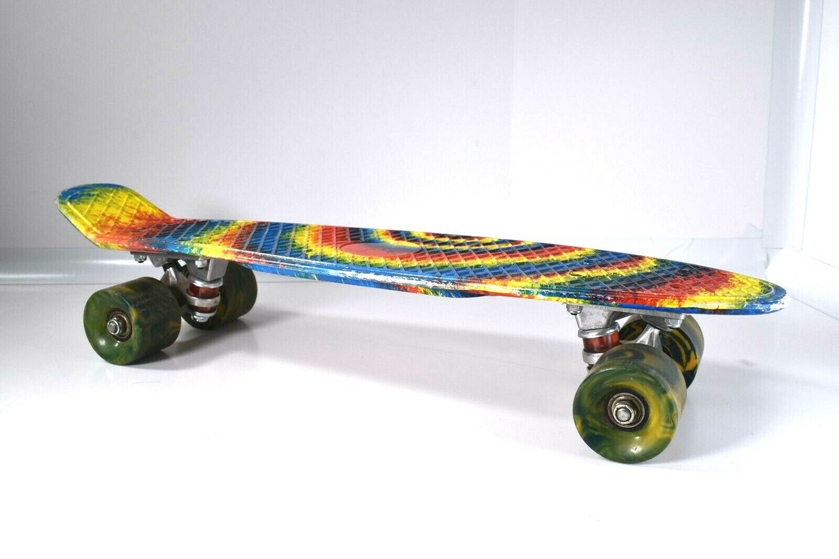 Penny Board カラフル 22 Inch Cruiser Skateboard Plastic Skate Board Retro Pastel
