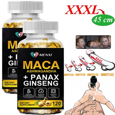 MENXI Male Enhancement Gummies Booster & Thicker Last Longer Stronger Bigger 240 Caps