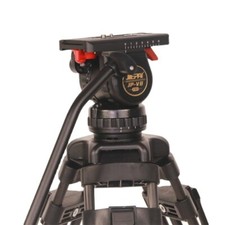 Jiepai V8 Fluid Head Professional Tripod Head 75mm Bowl w/ Pan bar 8kg VS TERIS
