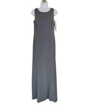 New DESSY COLLECTION 10 Charcoal Grey Bridesmaid Dress 2936 Women