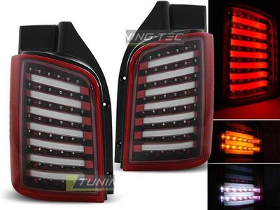 Takavalot varten for VW T5 03-09 10-15 punainen valkoinen LED LDVW88WL XINO US