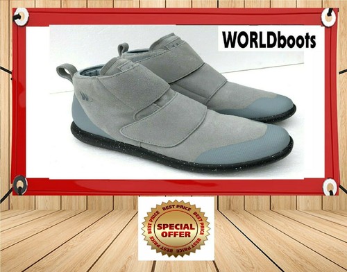 MEN'S size 10-11 Original Worldboots Soft Toe Boot Sneaker LIMESTONE Leather - Picture 6 of 21