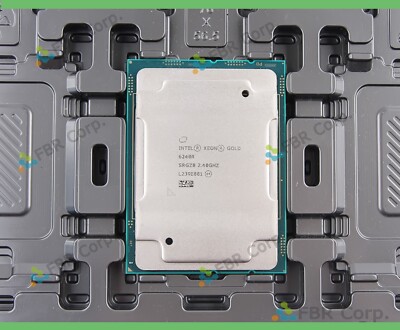 Grade A Intel Xeon Gold 6240R SRGZ8 24 CORE 2.4GHZ 35.75MB LGA3647 Processor CPU