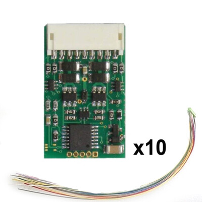 NEW NCE 5240176 D13J-10 1.2 Amp Decoder, 10 Pack