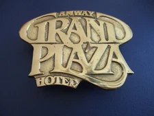 Vintage 1983 Heavy Amway Grand Plaza Hotel Trivet By Valleau *