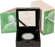 2oz British Monarchs King Edward VII Silver Proof Coin Limited Edition