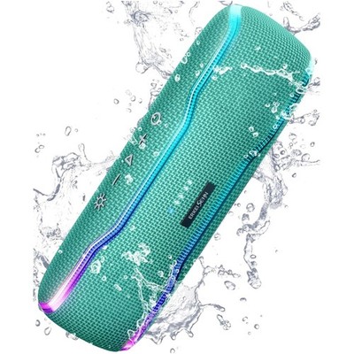 ERKEI SEHN  Waterproof Bluetooth Speaker, Grass Green