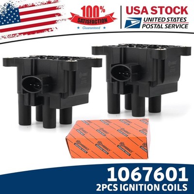 2Pcs Black High performance Ignition Coils 1067601 For Mercury Mystique 99-00
