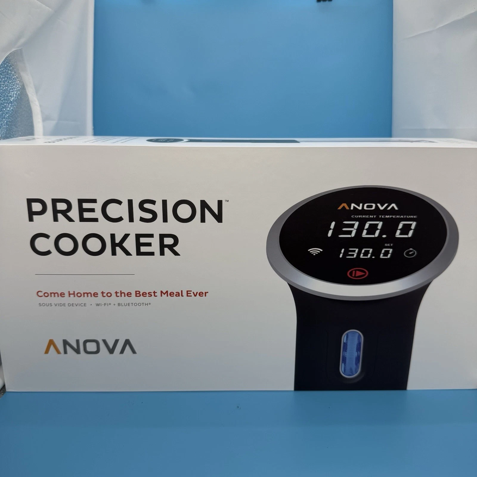 Anova Precision Cooker 800 Watt 800w PC 2.1 Immersion Bluetooth WiFi Sous Vide
Opens in a new window