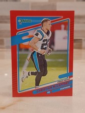 2021 Panini Donruss - Photo Variation Christian McCaffrey #219 Press Proof Red