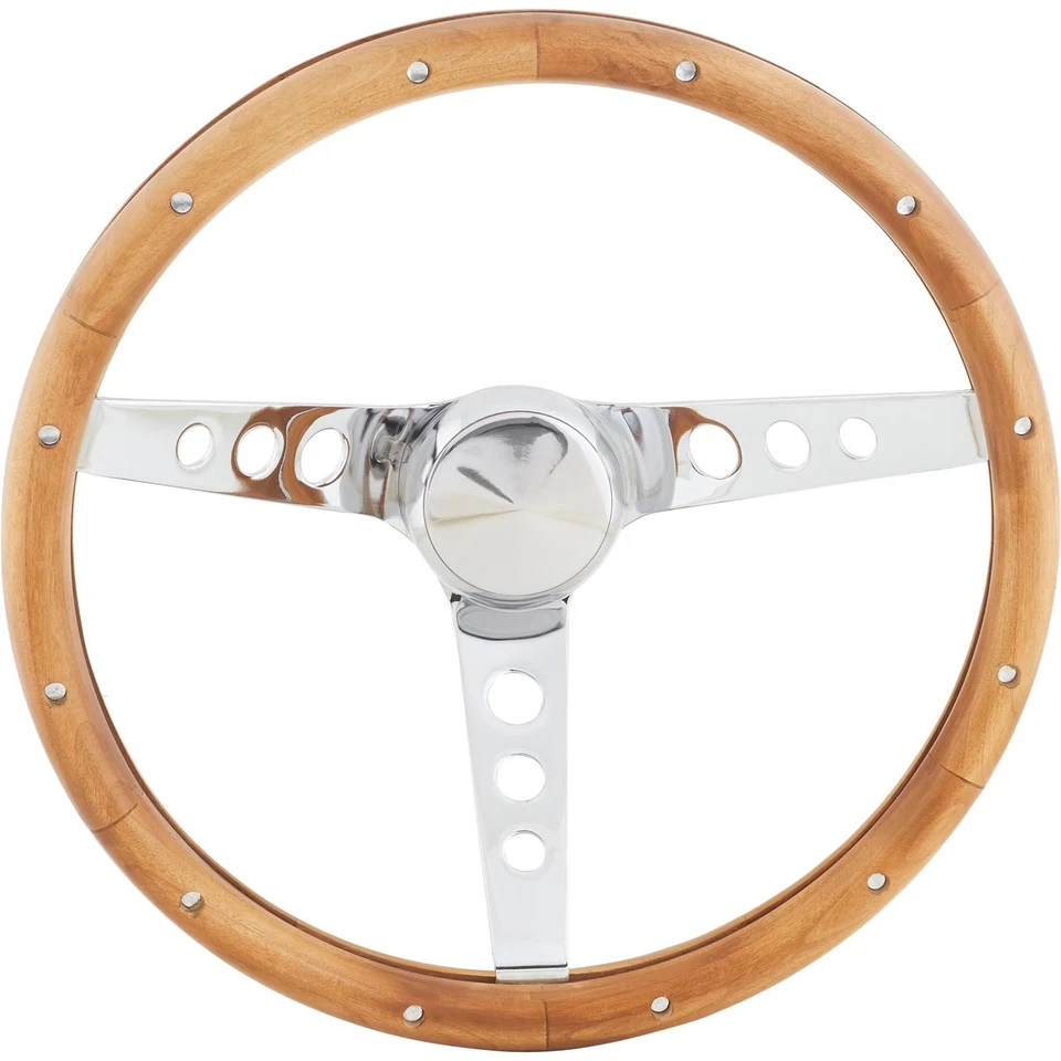 Volante clásico de madera Grant 213, 13-1/2 pulgadas Foto 2 de 4