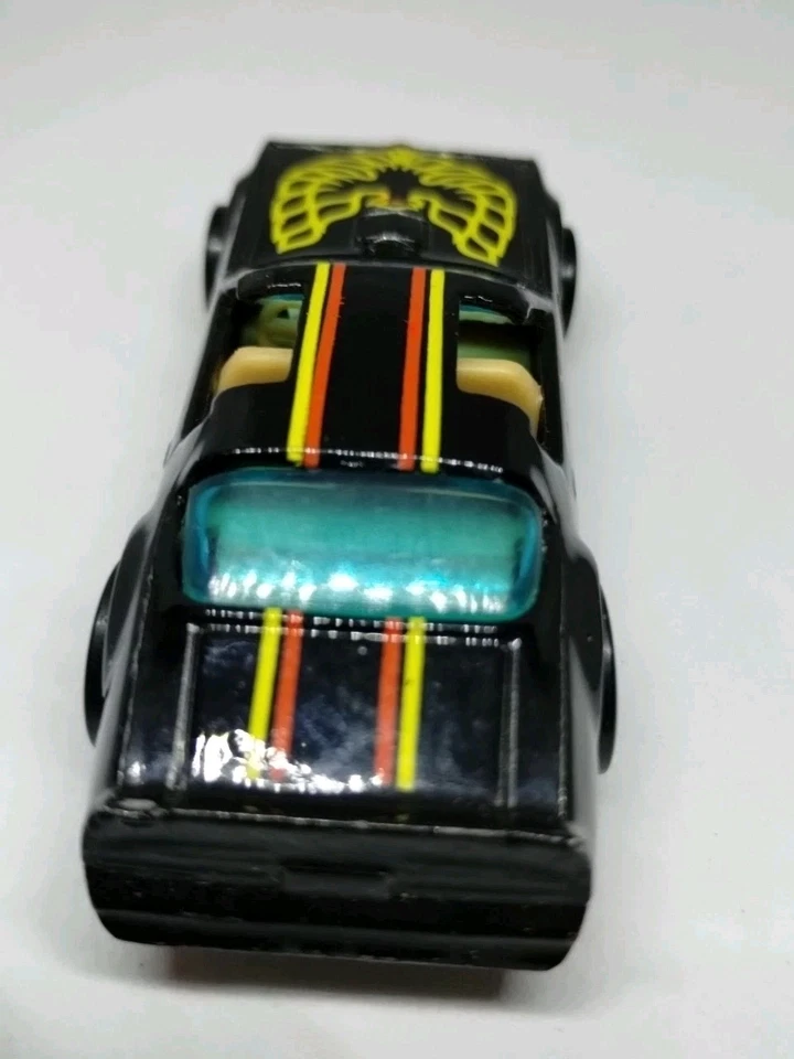 Vintage 1977 Hot Wheels Hot Bird Trans Am Black w/Blackwalls - Blue Windows - Image 2 of 4