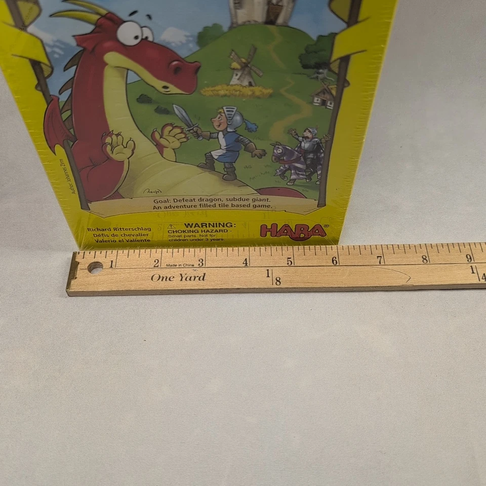 Brandon the Brave Sealed HABA 2013 Wooden Children's Kids Dragon Knight Giant - Image 3 of 4